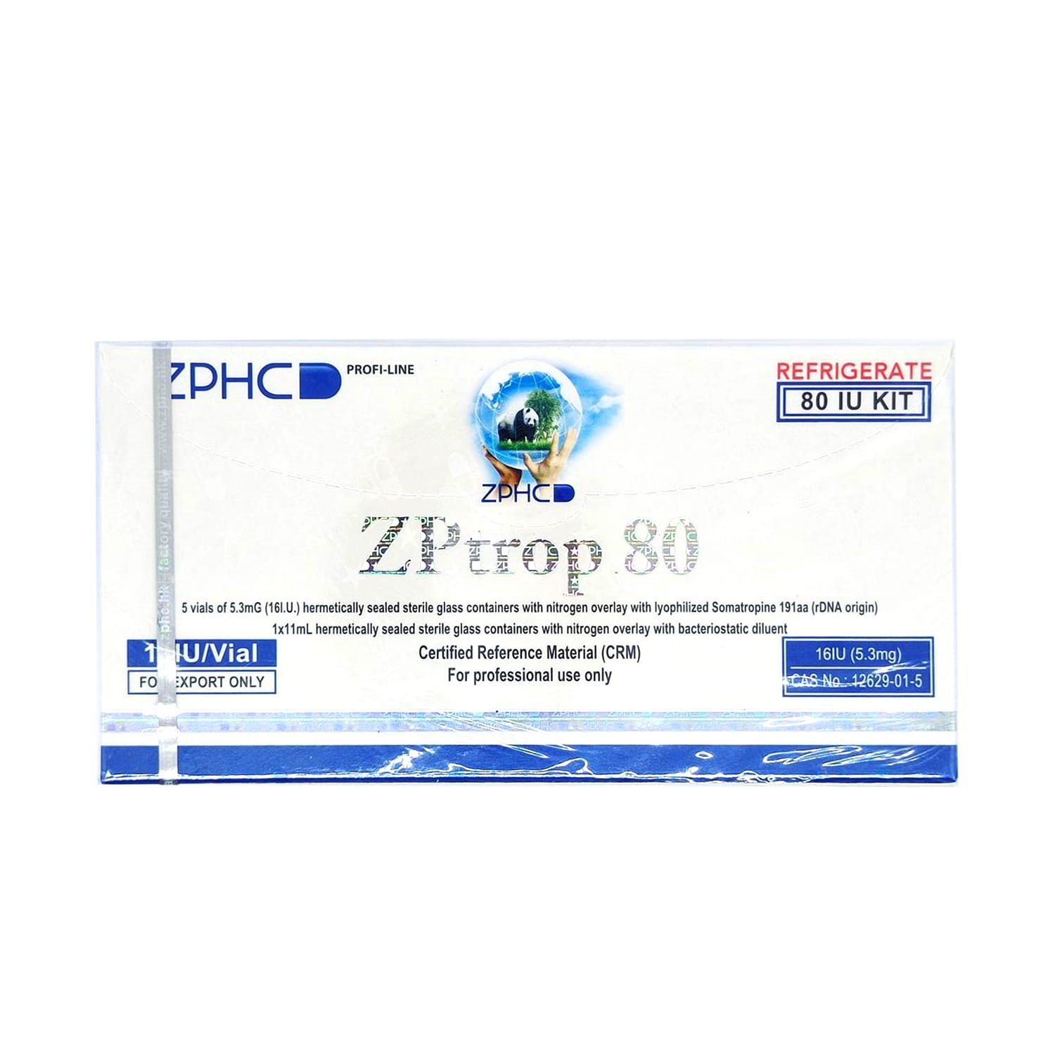 Growth Hormone ZPHC — ZPtrop HGH 80iu